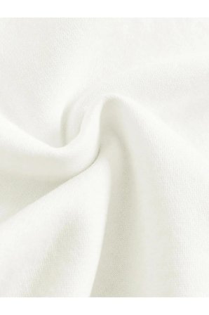 Unisex Oversize Bisiklet Yaka Basic Heiparman Panda Baskılı Sweatshirt - EKRU