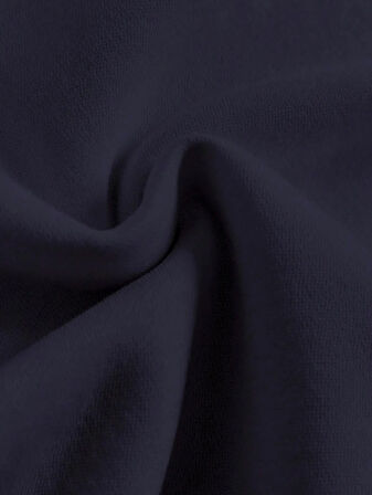 Unisex Oversize Bisiklet Yaka Basic Billionarie Baskılı Sweatshirt - LACİVERT