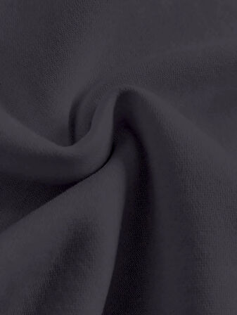 Unisex Oversize Bisiklet Yaka Basic Powder Pink Ribbom Baskılı Sweatshirt - FÜME