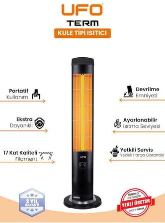 Term 2300W Kule Tipi Isıtıcı