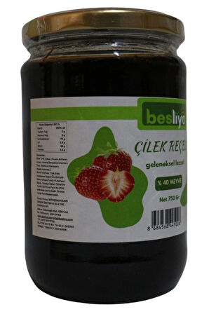 ÇİLEK REÇELİ 750 GR