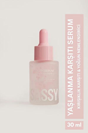 Sassy Go Canlandırıcı Ve Kırışıklık Karşıtı Youth Serum (ANTİOKSİDAN KOMPLEKS & HYALURONİC ACİD) 30ml