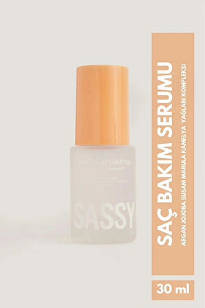 Sassy Go Nemlendirici Ve Kolay Şekillendirici Soft Lust Hair Oil Saç Bakım Yağı 30ml