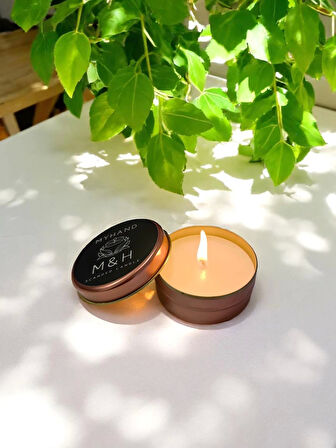 MyHand Soyawax Rose Teneke İnfinity Esans Kokulu Mum 60 Gr