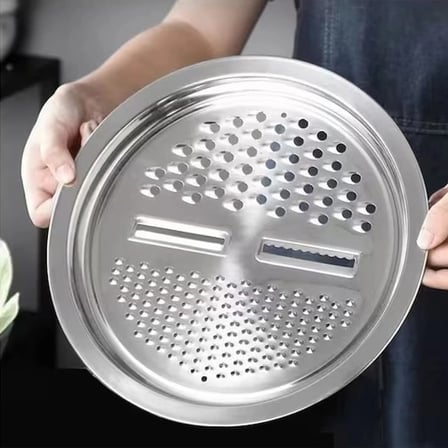 MyBru 430 Paslanmaz Çelik Hazneli Pratik El Rendesi 24 Cm (Dilimleyici)