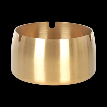 ByMyHand Paslanmaz Çelik Gold 3'lü küllük Set
