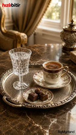ByMyHand Cam Kahve Yanı Su Bardağı Sunum Bardağı Kadeh 6'lı Set 50 Ml