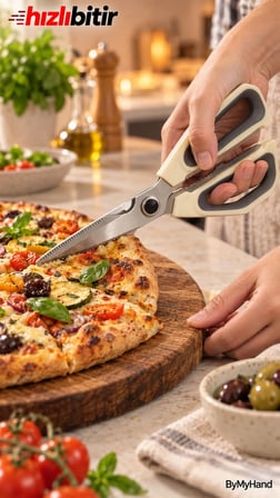 ByMyHand Paslanmaz Çelik Çok Amaçlı Mutfak Makası