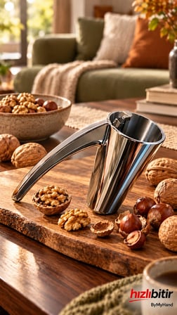 ByMyHand Metal Huni Ceviz ve Fındık Kıracağı