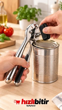 ByMyHand Metal  Premium Pratik Konserve Açacağı 15 Cm