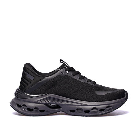 Siyah Hafif Esnek Unisex Spor Ayakkabı 900683 Hml Horizon Tonal