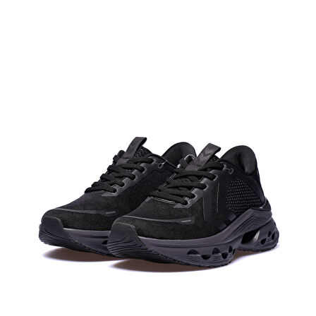 Siyah Hafif Esnek Unisex Spor Ayakkabı 900683 Hml Horizon Tonal