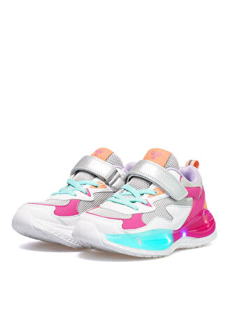 Hummel Beyaz - Pembe Kız Çocuk Koşu Ayakkabısı 900712-9007-HML FREDA JR.