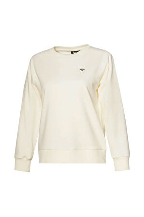 Kadın Hml Conas Sweatshirt - Beyaz | XS