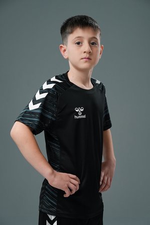 Hummel Line Antrenman Tişört Siyah Çocuk