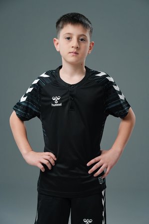 Hummel Line Kamp Tişört Siyah Çocuk