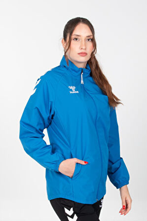 Line Yağmurluk Saks Mavi