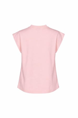 hummel Remiendo S/S 912323-3333 Pudra kadın T-shirt