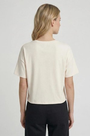 hummel Roble S/S 912331-9157 Kadın Krem T-shirt