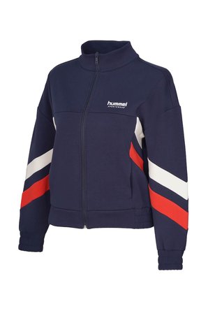 hummel Sentido 922504-7459 Zip Lacivert Kadın Ceket