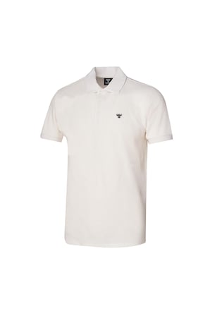 hummel Trona Polo 912358-9157 Ekru Erkek Polo Yaka T-Shirt