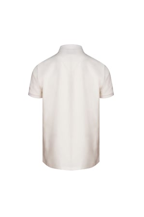 hummel Trona Polo 912358-9157 Ekru Erkek Polo Yaka T-Shirt
