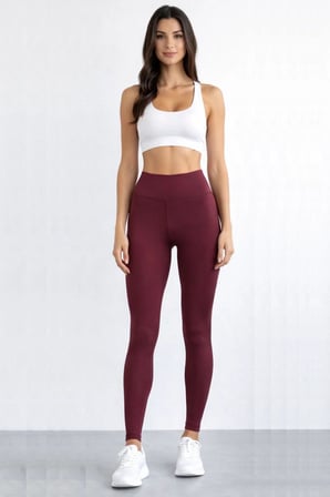 hummel Lacky Tights 932349-2883 Kırmızı Kadın Tayt