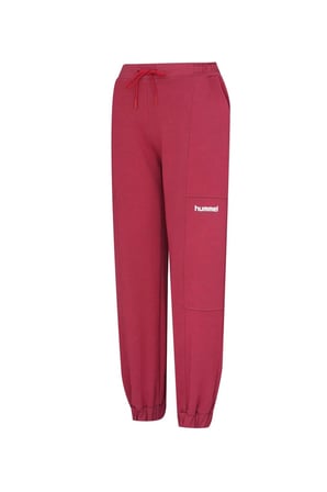 hummel Sentido Pants 932458-2883 Kırmızı Kadın Eşofman Altı
