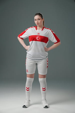 Hummel Milli Takım Forma Beyaz 25-26 Kadın 