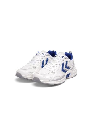 hummel Performance 600 900890-9049 Beyaz/ Mavi Unisex Yürüyüş/ Koşu Ayakkabısı