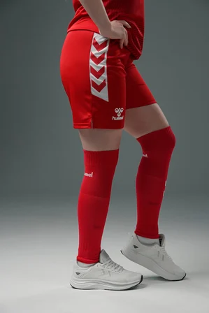 Hummel Milli Takım Kırmızı Şort Kadın