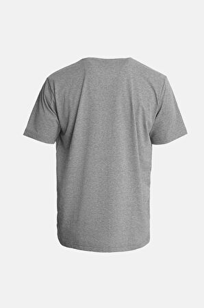 hummel Jullian 912390-2833 Koyu Gri Erkek Tişört