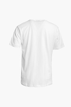 hummel Jullian 912390-9001 Beyaz Erkek Günlük Tişört