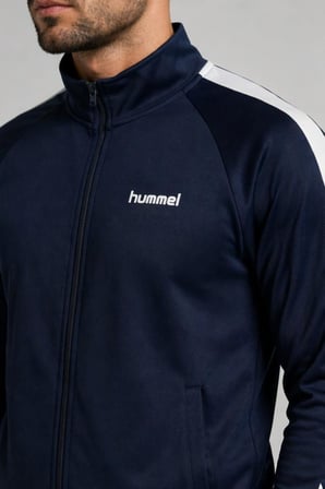 hummel Waden Track Suit 960050-7459 Lacivert Erkek Eşofman Takımı