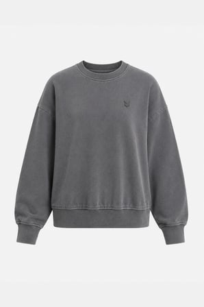 hummel Dellax Sweatshirt 922548-2001 Antrasit Kadın Sweatshirt