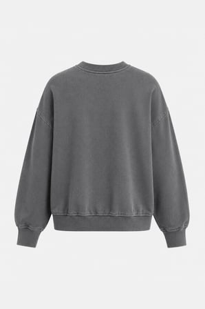 hummel Dellax Sweatshirt 922548-2001 Antrasit Kadın Sweatshirt