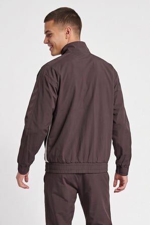 Hummel Logolu Dik Yaka Fermuarlı Sweat Erkek SWEAT 922571-9612 KAHVE