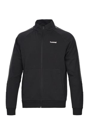 Hummel Logolu Dik Yaka Fermuarlı Sweat Erkek SWEAT 922578-2001 SİYAH