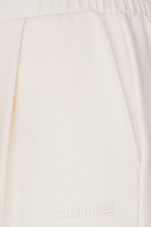 Hummel Logolu Regular Fit Lastikli Paça Eşofman Altı Kadın EŞOFMAN ALTI 932528-9157 EKRU