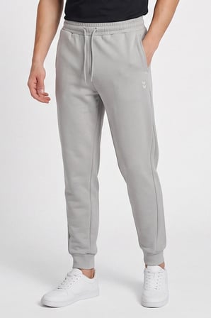 Hummel Pamuklu Belden Bağlamalı Lastikli Paça Eşofman Altı Erkek EŞOFMAN ALTI 932572-2521 GRİ