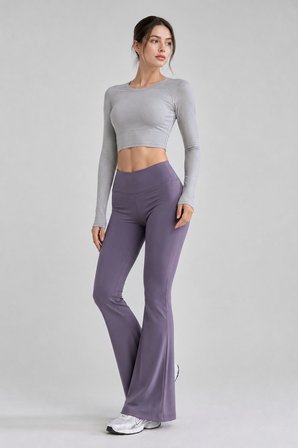 hummel lilac 932543-9715 Kadın Lila Tayt