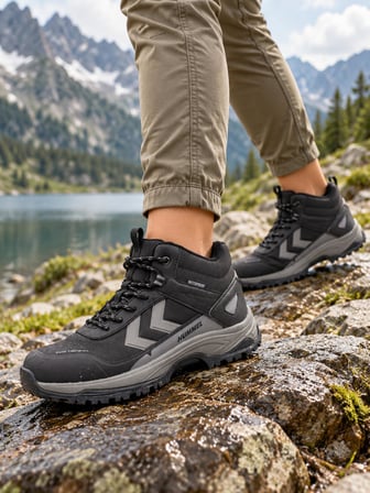hummel Bolly II Mıd 900933-2042 Siyah Unisex Outdoor Bot