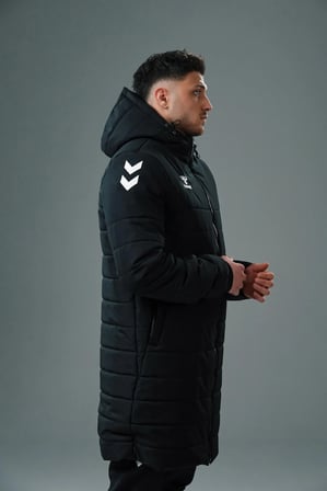 Hummel Dream Anorak Uzun Mont Siyah