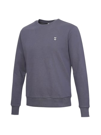 hummel T-Pulse Male Co Crew Neck 922442-2366 Koyu Gri Erkek Sweat