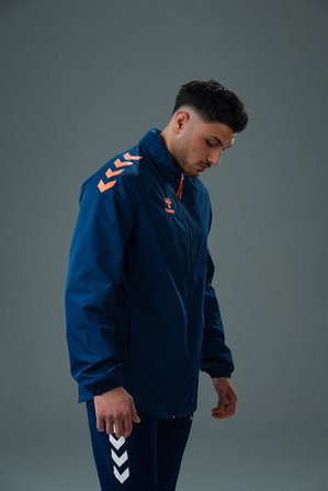 Hummel Line Yağmurluk Lacivert-Turuncu