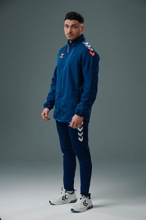 Hummel Line Yağmurluk Lacivert-Turuncu