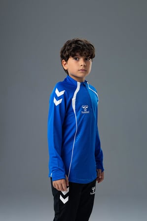 Hummel Target Antrenman Eşofman Üstü Sax Çocuk
