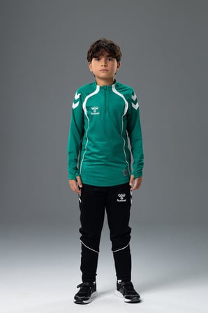 Hummel Target Antrenman Eşofman Üstü Yeşil Çocuk