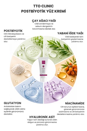 TTO CLINIC Postbiyotik Yüz Kremi 50 ml