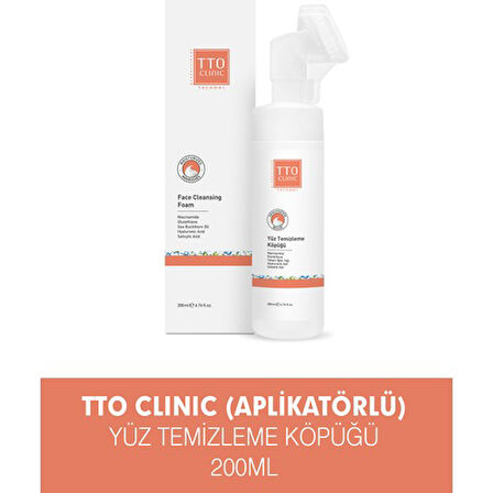 TTO CLINIC Yüz Temizleme Köpüğü 200 Ml